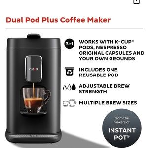 Instant 3 in 1 coffee maker